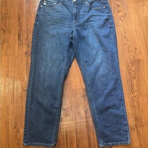 Seven7 Ladies  Deep Blue Straight Jeans